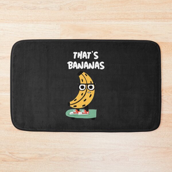 Item preview, That's Bananas Surprised Skater Fruit with Gnarly Glasses designed and sold by The Green Corner.