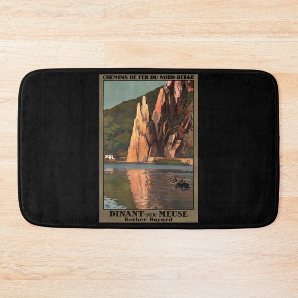 Item preview, Dinant sur Meuse retro poster designed and sold by CorasPosters.