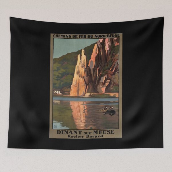 Item preview, Dinant sur Meuse retro poster designed and sold by CorasPosters.