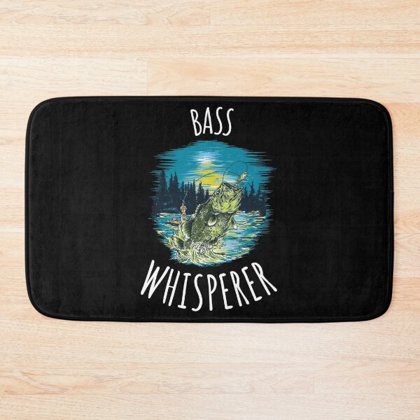 Item preview, Funny Fishing print Bass Whisperer graphic designed and sold by jakehughes2015.