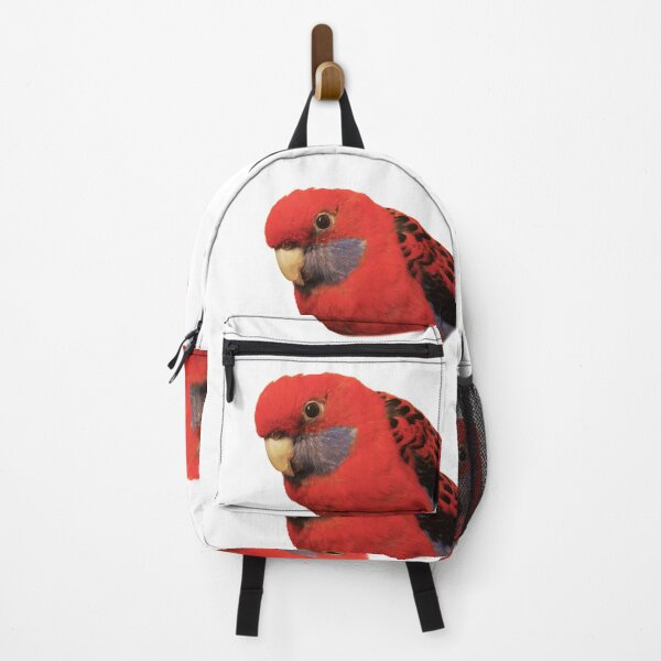 Item preview, Bobby The Crimson Rosella on Transparent Background designed and sold by Terri Waters Photography & Design.