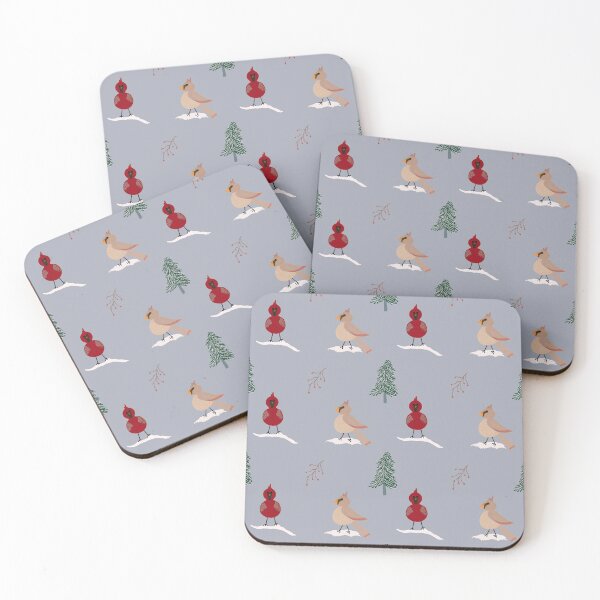 Item preview, Winter Cardinals designed and sold by RepeatCandy.