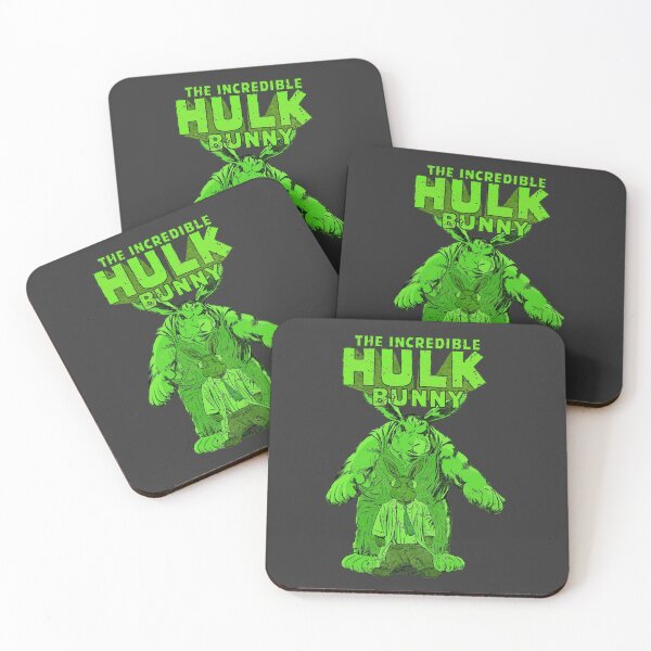 Item preview, Hulkbunny - retro green designed and sold by 13thFloorDesign.