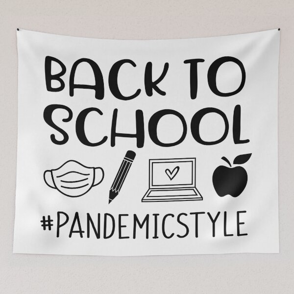 Item preview, Back To School 2020, Learning Online, Mask, Learning Home, Zoom Teacher, Teaching From a Distance, Online education designed and sold by UniqueStylistic.