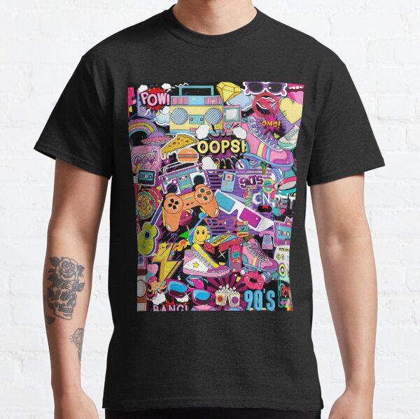90's cartoon characters t shirt