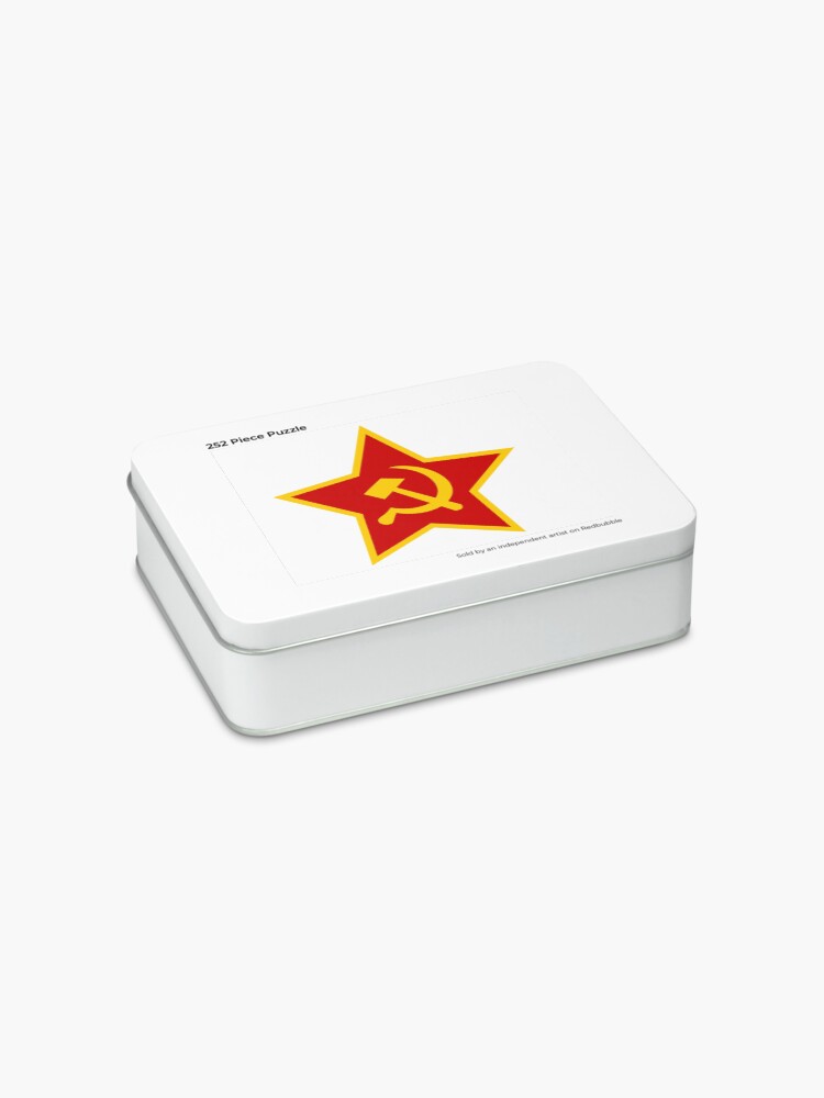 Alternate view of Soviet Red Army Hammer and Sickle Jigsaw Puzzle