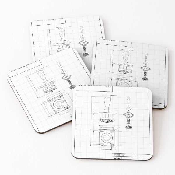 Item preview, Controller blueprint design retro designed and sold by bubble-bulb.
