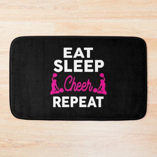 Item preview, Eat Sleep Cheer Repeat designed and sold by Alpha555.