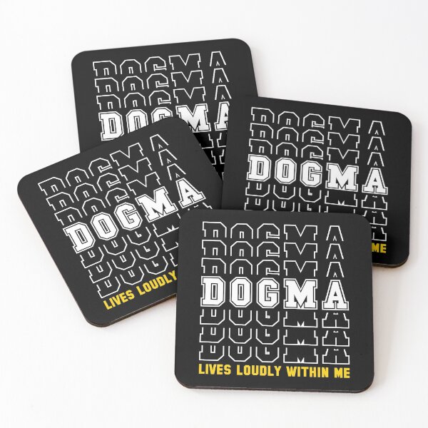 Item preview, The Dogma Lives Loudly Within Me Retro Repeat designed and sold by RLYGR8.