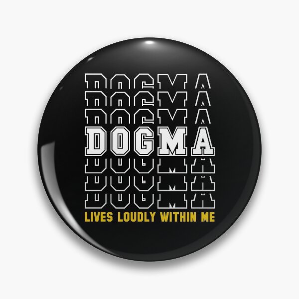 Item preview, The Dogma Lives Loudly Within Me Retro Repeat designed and sold by RLYGR8.