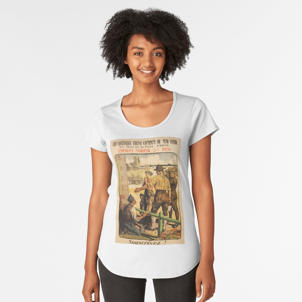 Item preview, Premium Scoop T-Shirt designed and sold by retroposters.