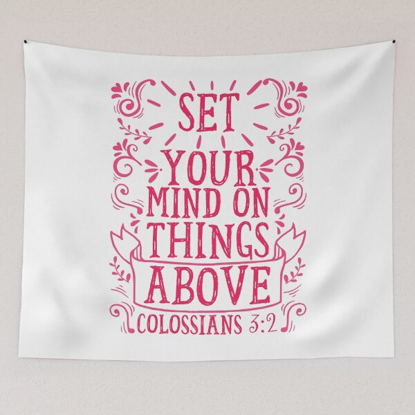Item preview, Colossians 3:2 designed and sold by plushism.