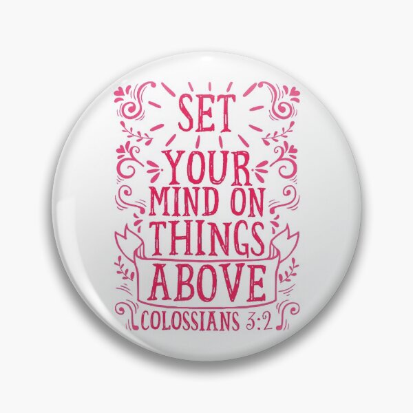 Item preview, Colossians 3:2 designed and sold by plushism.