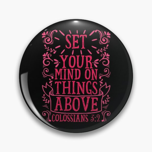 Item preview, Colossians 3:2 designed and sold by plushism.