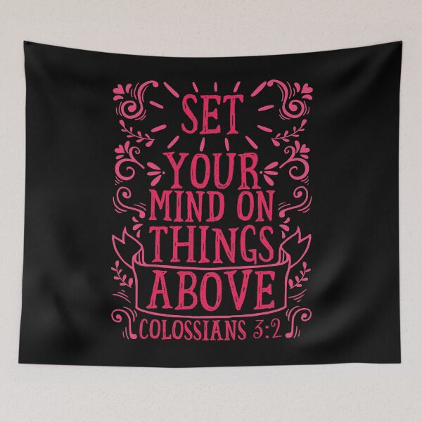 Item preview, Colossians 3:2 designed and sold by plushism.