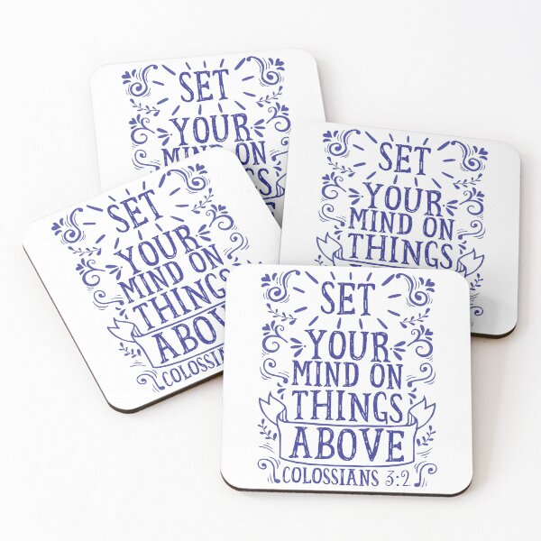 Item preview, Colossians 3:2 designed and sold by plushism.