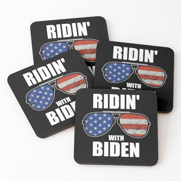 Item preview, Ridin' with Biden American Flag Sunglasses designed and sold by SawDawDesigns.