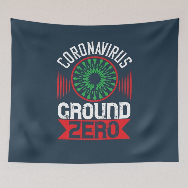 Artikelvorschau, Corona Virus Ground Zero entworfen und verkauft von Vanditdesigns.