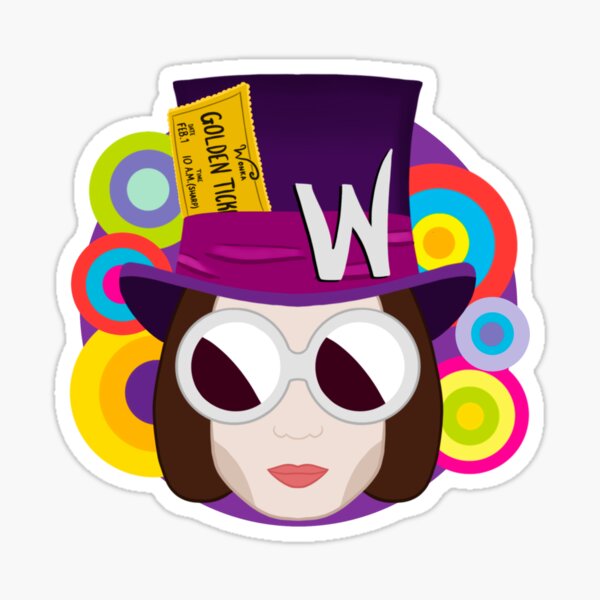 Willy Wonka - Charlie et la chocolaterie Sticker