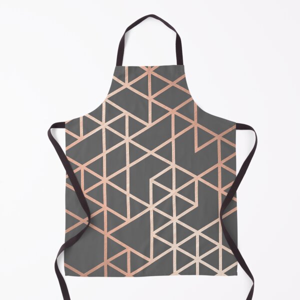 Item preview, Rose Gold and Gray Geometric Pattern designed and sold by RecoveryGift.