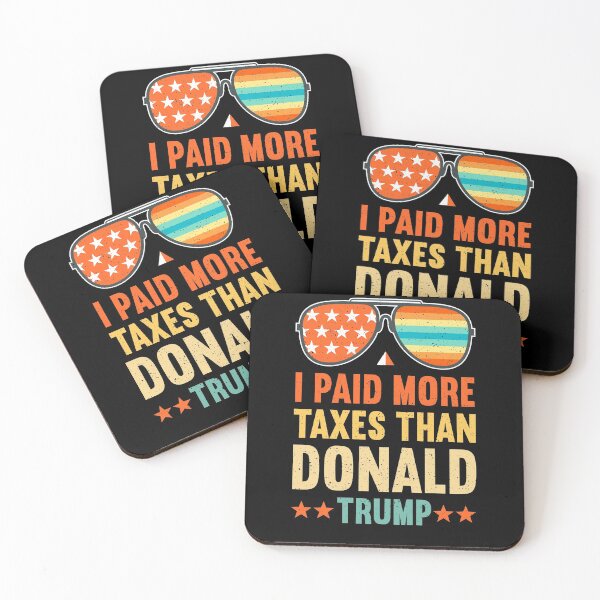 Item preview, I Paid More Taxes Than Trump Tax Return Anti Trump designed and sold by topdesignarts.