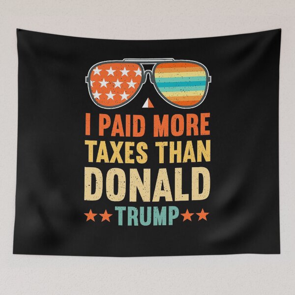 Item preview, I Paid More Taxes Than Trump Tax Return Anti Trump designed and sold by topdesignarts.