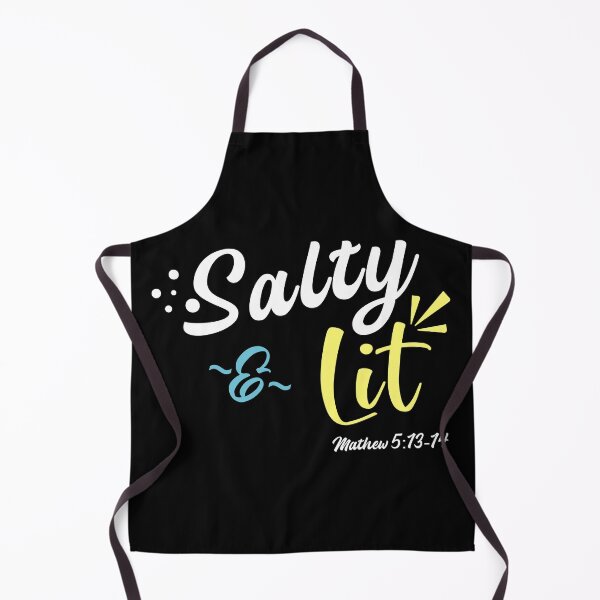 Item preview, Salty & Lit - Mathew 5:13-14 designed and sold by Rooks-Artworks.