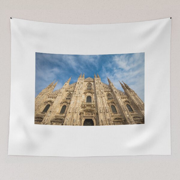 Item preview, Milan Cathedral with blue sky and sunset light - Italy designed and sold by Paolo Modena Photography    -   Fine Italian Art.
