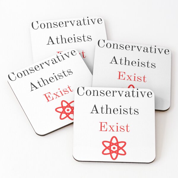 Item preview, Conservative Atheists Exist designed and sold by Dandistries.