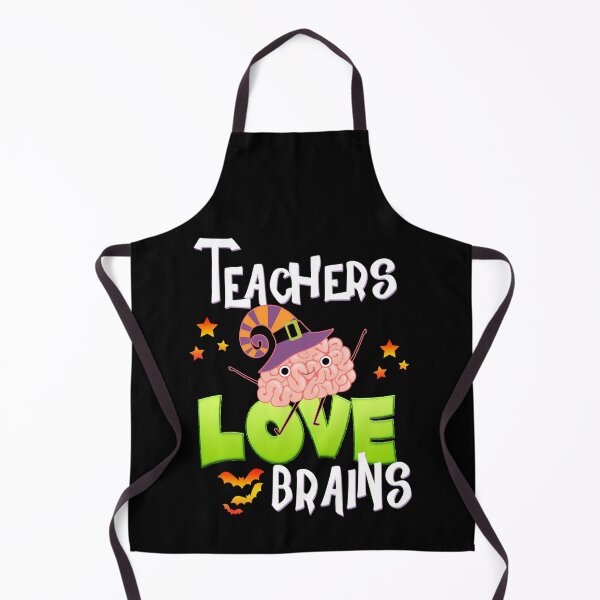Item preview, Teachers Love Brains Funny Halloween Gifts designed and sold by Nzgiftsandmore.