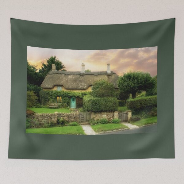 Item preview, Dusk At Rose Cottage  designed and sold by Alisonchambers2.