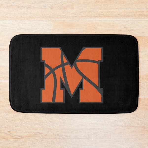 Item preview, Letter M Monogram | Basketball designed and sold by SerendipityNow.