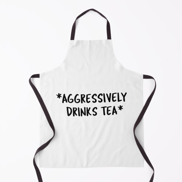 Item preview, Aggressively Drinks Tea designed and sold by NikStore.