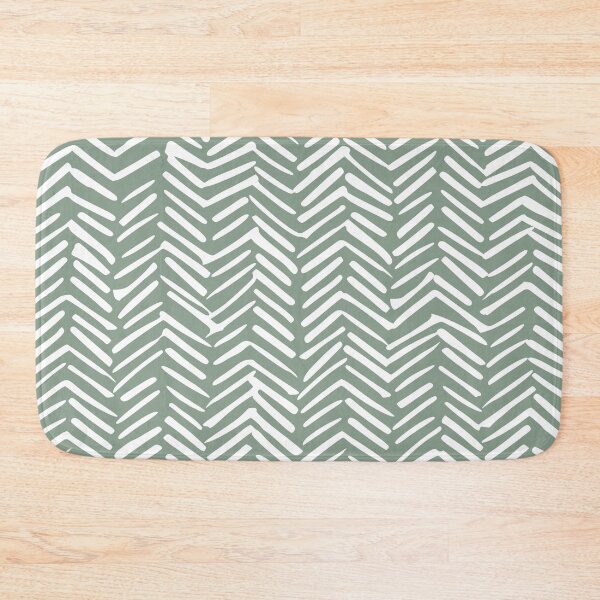 Item preview, Herringbone, Christmas Green, Boho Art designed and sold by meggydesigns.