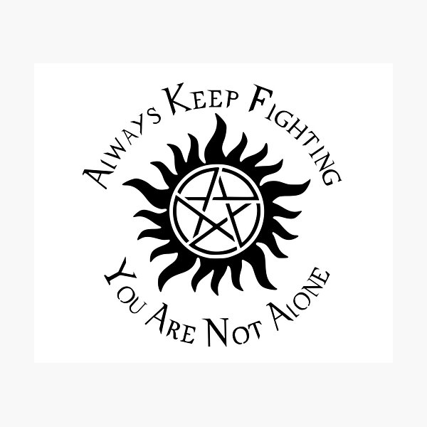 Supernatural Not Alone v1.0 Photographic Print