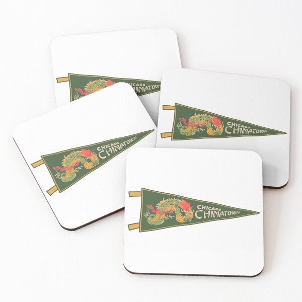 Item preview, Chicago Chinatown Pennant designed and sold by Decal Mania.