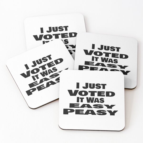 Item preview, I Just Voted, It was easy, please just vote designed and sold by 0umStore.