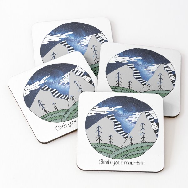 Item preview, Climb your mountain designed and sold by fruitpetunia.