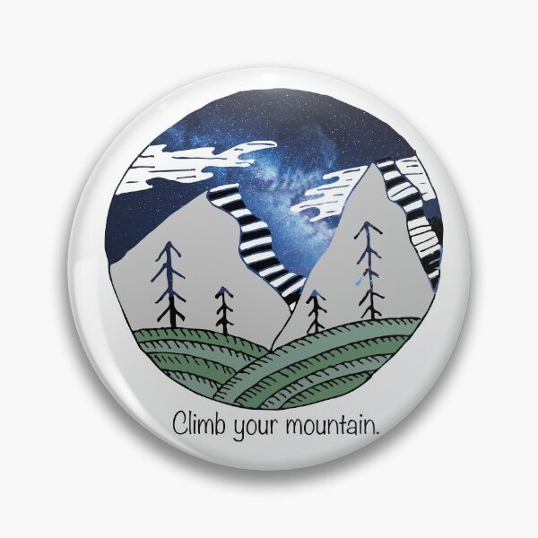 Item preview, Climb your mountain designed and sold by fruitpetunia.
