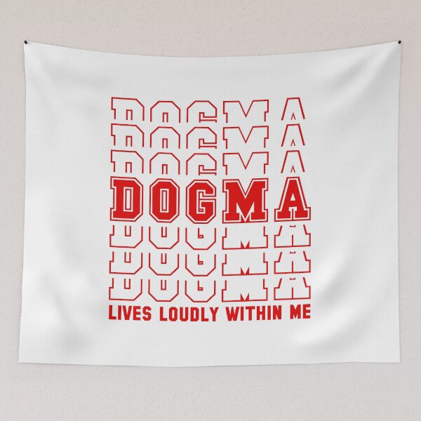 Item preview, Dogma Lives Loudly Within Me Retro Repeat designed and sold by RLYGR8.