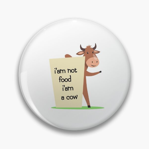 Item preview, i'm not a food i'm a cow. designed and sold by HMMOUCH.
