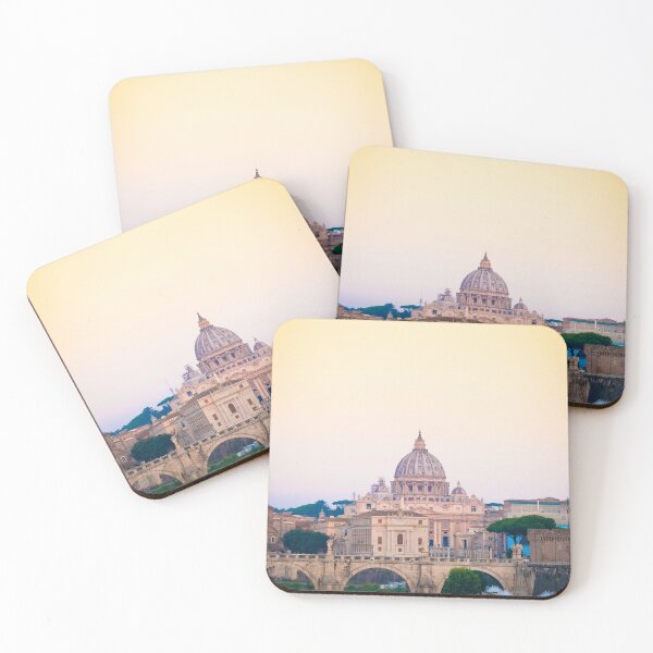 Item preview, Sunset on Tiber river bridge - Rome, Italy designed and sold by Paolo Modena Photography    -   Fine Italian Art.
