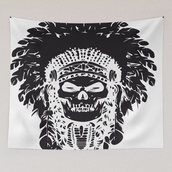 Item preview, Indian Skull chief designed and sold by RB-Store.