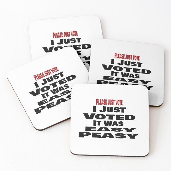 Item preview, I Just Voted, It was easy, please just vote designed and sold by 0umStore.