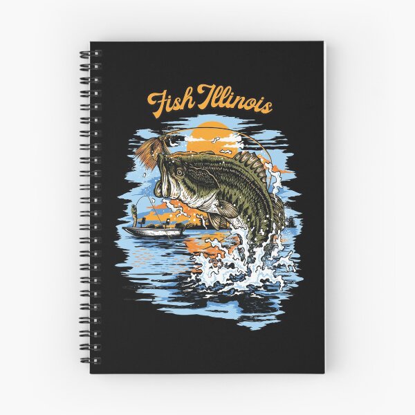 Item preview, Largemouth Bass Fishing Graphic design | Fish Illinois graphic designed and sold by jakehughes2015.