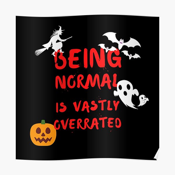 Being Normal is Vastly Overrated | Halloweentown Poster