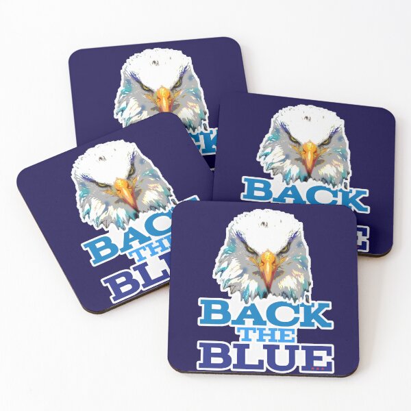 Item preview, Back the blue Eagle Head  designed and sold by Freedom Sign.