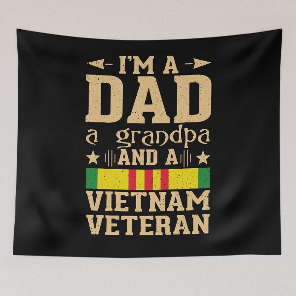 Artikelvorschau, Ich bin ein Vater, ein Opa und ein Vietnam-Veteran. Stolzer amerikanischer patriotischer Veteran entworfen und verkauft von Md. Manjur Ahamed.