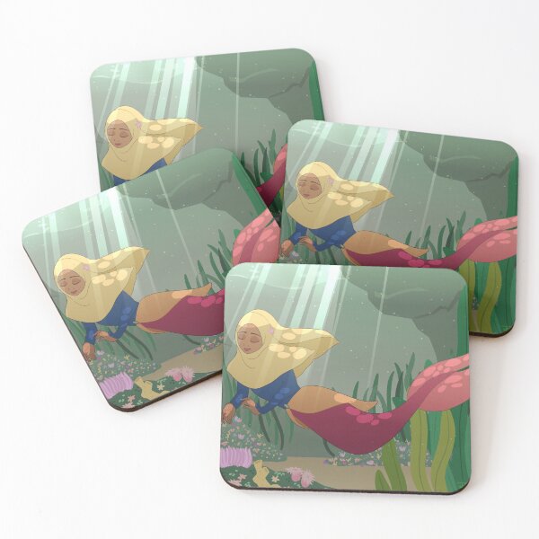 Item preview, Muslimah Mermaid designed and sold by n0r4g4m4-shop.