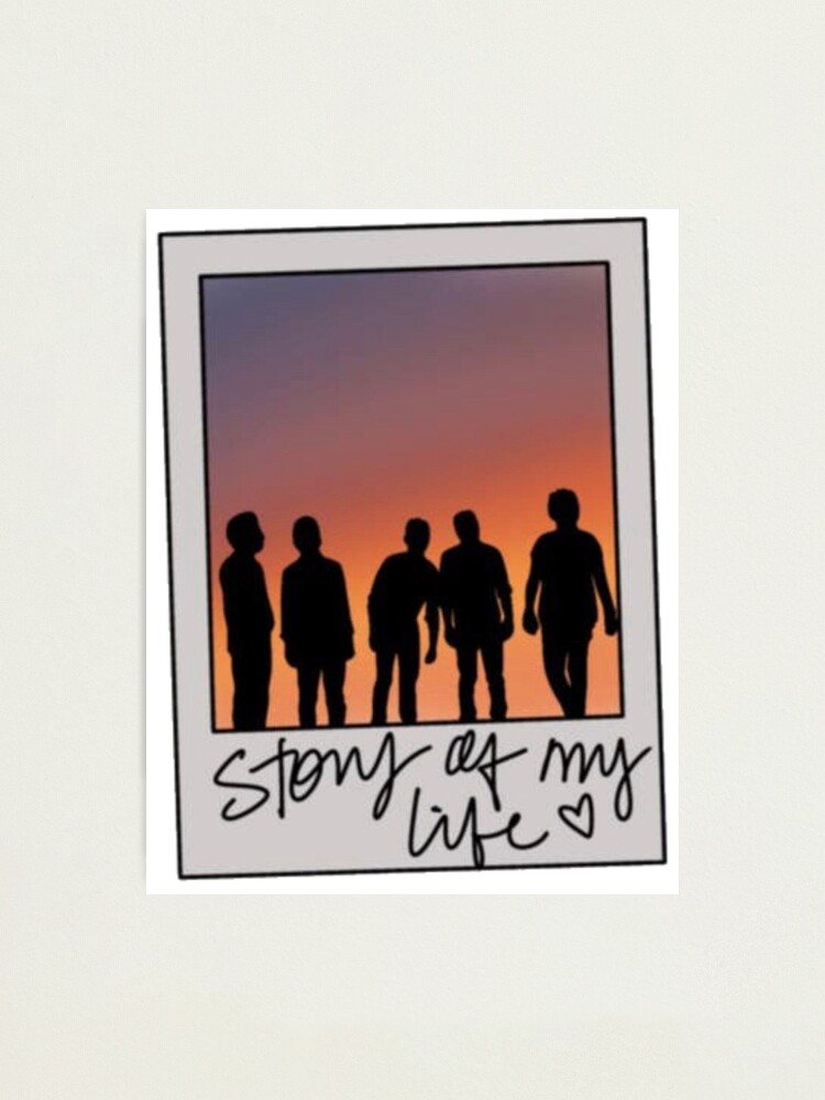 One Direction Story Of My Life Photographic Print By Alishavictoriax Redbubble